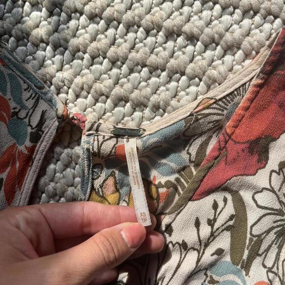 FREE PEOPLE Backyard Floral Tunic Dress - Picture 3 of 5